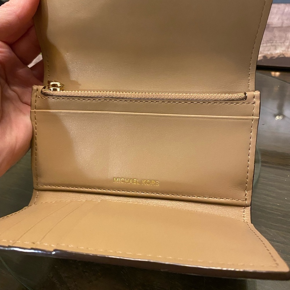 Michael Kors Metallic Gold Clutch - Picture 5 of 5